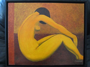 peinture de Josette Bude Laurent
